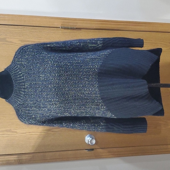 All saints wool blend alpaca mohair space due loxton jumper sweater chunky knit - Picture 1 of 8